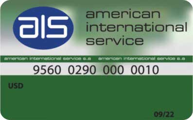 Tarjeta AIS USD